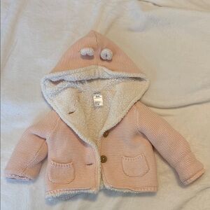 Carter’s Knitted Sherpa Jacket Bear Ears